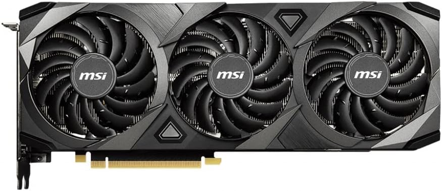 MSI Gaming GeForce RTX 3080 LHR 10GB GDRR6X 320-Bit HDMI/DP Nvlink Torx Fan 3 Ampere Architecture OC Graphics Card (RTX 3080 Ventus 3X Plus 10G OC LHR)