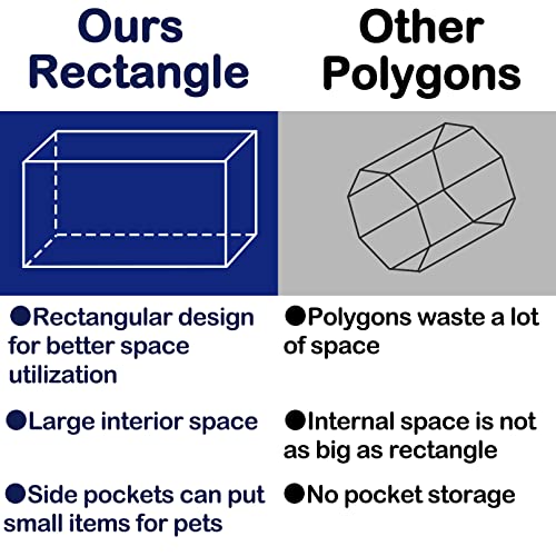 Apatal Portable Pet Playpen, Foldable Cats Exercise Enclosure Pen Tents Cat Delivery Isolation Room Dog Crates Kennel House Great For Indoor Outdoor Travel Use Pets Puppy Kitten Rabbit #TOP3