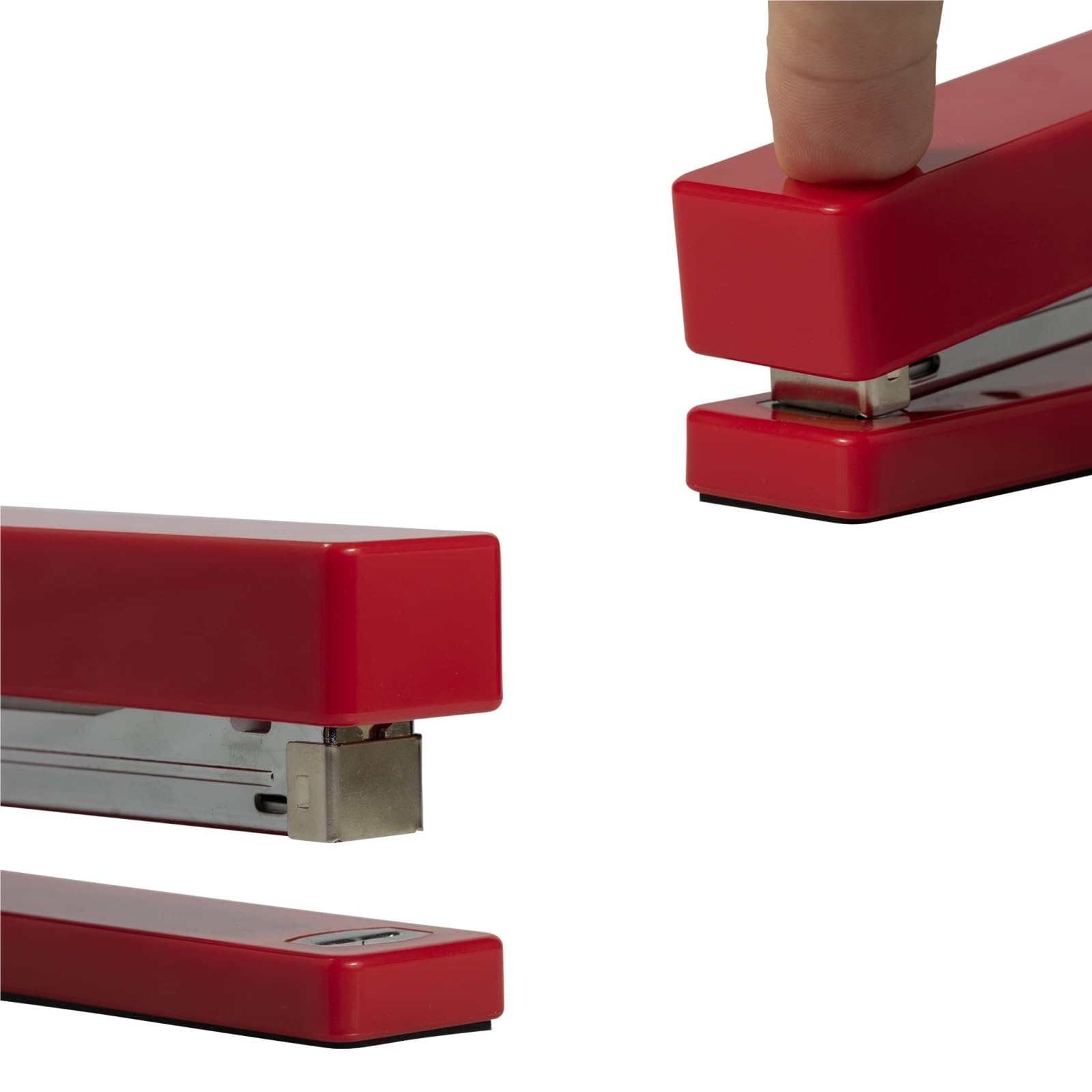 Cucitrice Moderna Cucitrice da Tavolo Addensata for Creativa for Risparmiare Manodopera Forniture Ufficio(Rot)