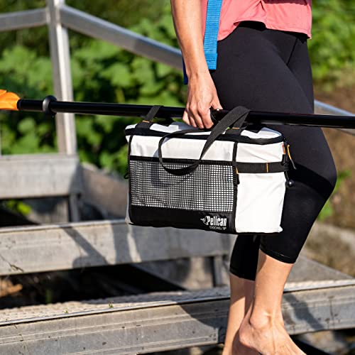 Image of Pelican Exochill Seat 14L Pack Cooler - Perfect for Kayak with Lawn Chair - Soft Cooler with Shoulder Strap - Insualted