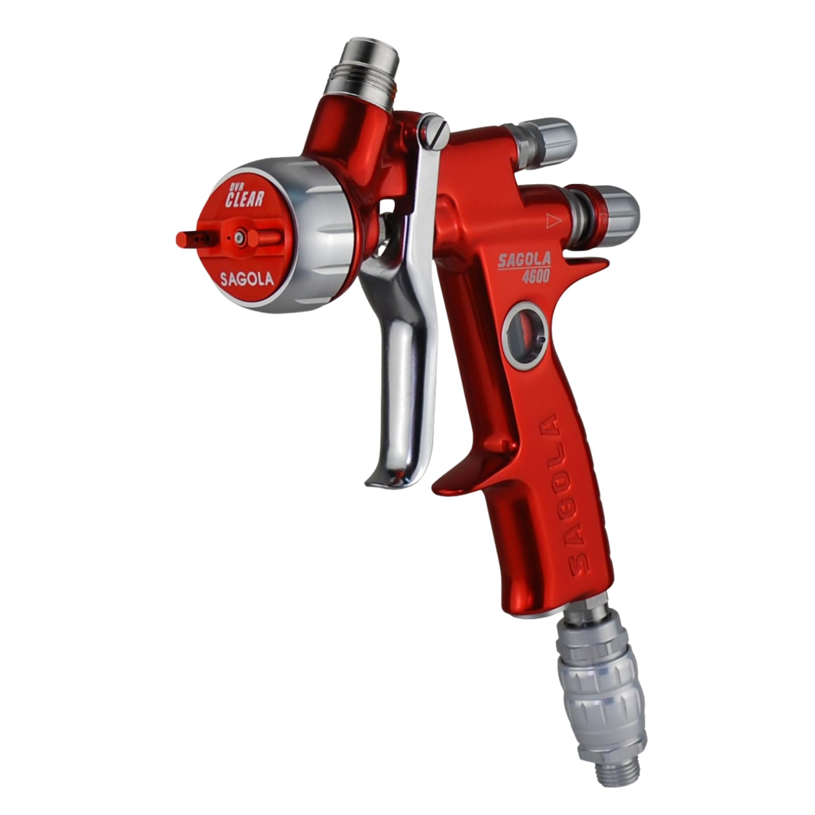 Sagola 4600 Clear Gravity Spray Gun – Digital Edition with 1.35?mm Needle Nozzle for Maximizing Clear Coat Efficiency