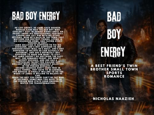BAD BOY ENERGY: A Best Friend's Twin Brother Small Town Sports Romance (English Edition)