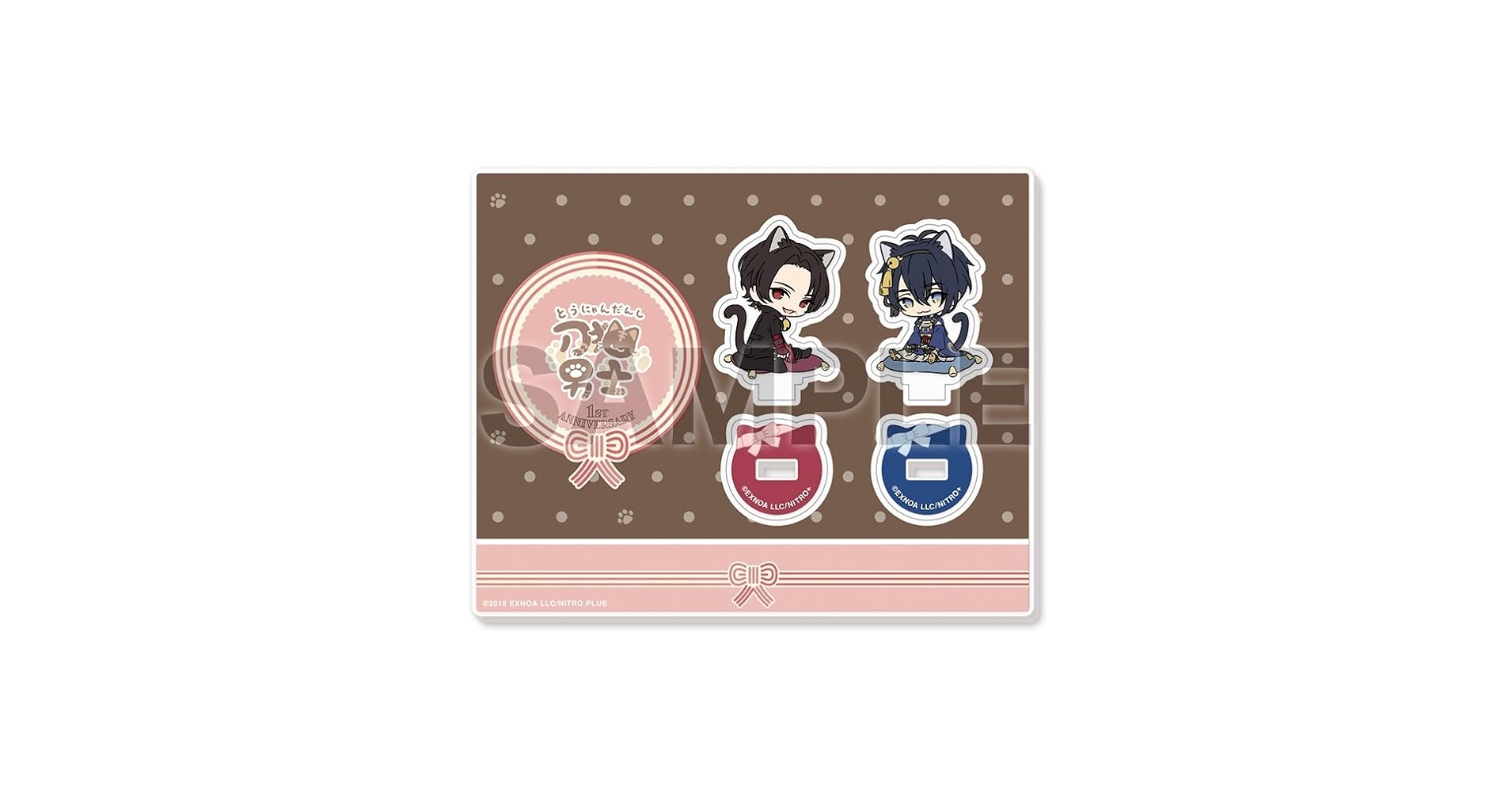 三日月宗近　刀剣乱舞　刀猫男士　一周年記念　ビッグアクリルスタンド　アクスタ グッズ > アクリルスタンド > 【グッズ-スタンドポップ】刀剣