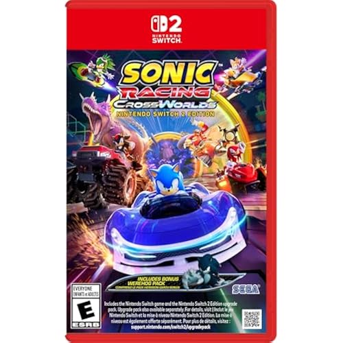 Sonic Racing: CrossWorlds Amazon Exclusive Edition - Nintendo Switch 2