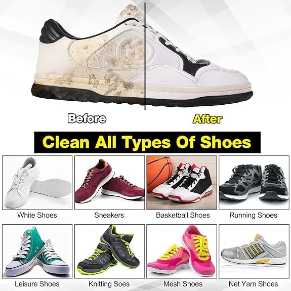 KriVat Shoe Wipes (80 Wipes) Sneaker Wipes Instant Sneaker Cleaner Shoe Cleaning Wipes Sneaker Wipes for Shoes Quick Remove Dirt Stain Shoe Cleaner Wipes Shoe Wipes for Sneakers Cleaning Kit 4