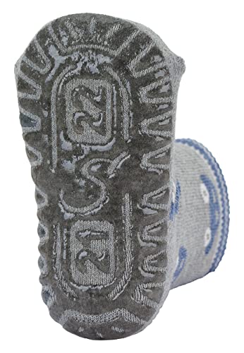 Sterntaler FLI Air Autos Calzini, Grigio (Silber