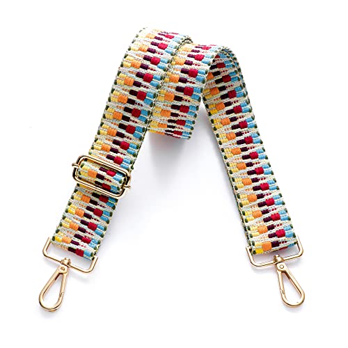 Image of S-Jacorry Purse Strap Replacement Crossbody Wide Shoulder Strap Adjustable Canvas Straps Handbag Strap Replacement Belts