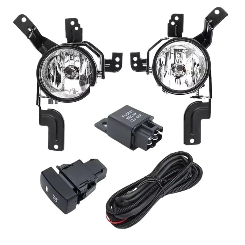 Phare antibrouillard avant CRV pour remplacer vos optiques cassées avec câblage inclus