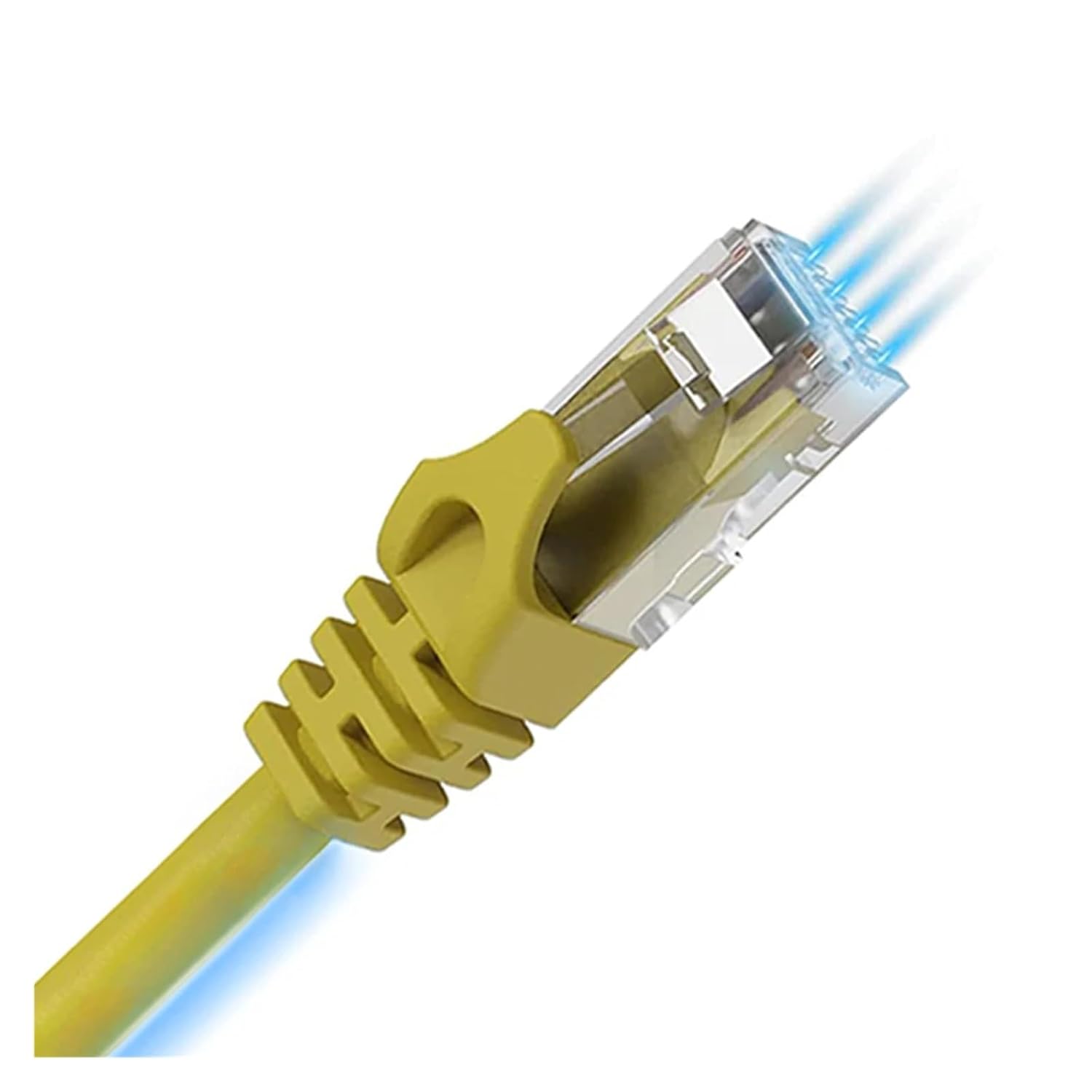 Cat6 Ethernet Cable 24AWG Gigabit High Speed ​​1000Mbps RJ45 UTP Internet Cable Network LAN Cable(Blue,5m)