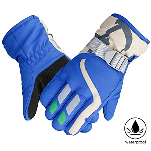 Gants de ski chauds hiver étanche snowboard mitaines épaisses