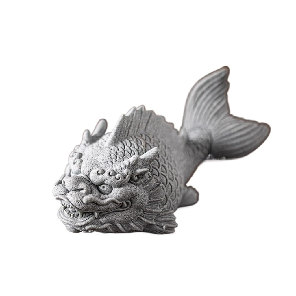 ENGENDER Kung Fu Tea Pet Chinese Style Fish Dragon Tea Pet Restaurant Table Decoration Kung Fu Accessories Suitable for Lovers