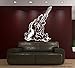 Produktbild Sunnywall Wandtattoo Gitarre Country Rock Heavy Metal Smoke Rauch Qualm Schwarz Gr3