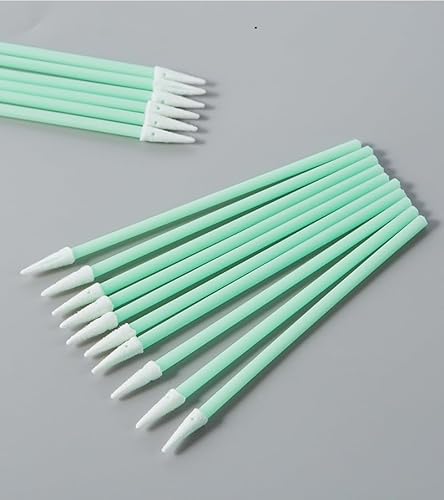 200 Stück Wattestäbchen Reinigungsstäbchen, Schaumstoffspitzen Reinigungstupfer,Mehrzweck-Schaumstofftupfer Set,SchaumreinigungsstäBchen für Kamera Tintenstrahldrucker Druckkopf Optische Ausrüstung