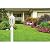 NUVO Lighting 60/897 Traditional Three Light Post Mount from Central Park collection in White finish