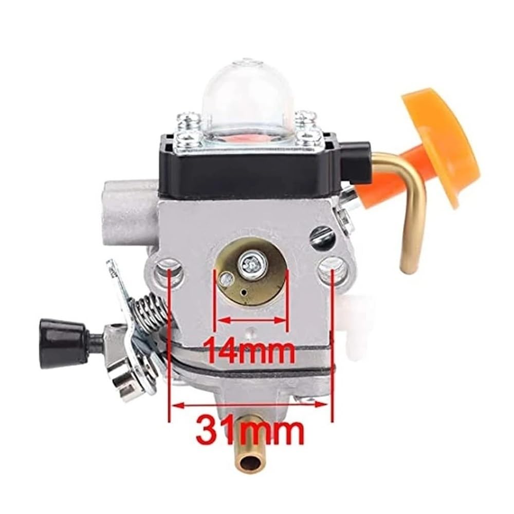 Compatible con Piezas de cortacésped, Juego de filtros de Combustible, Kit de carburador, Accesorios de Repuesto for Herramientas de jardín.