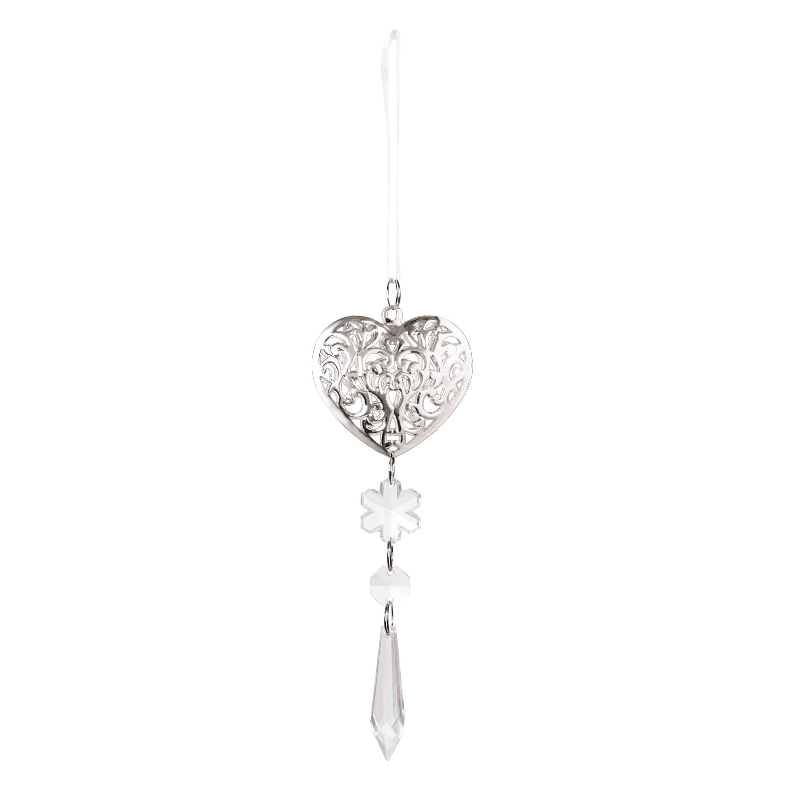 Tsophreniq Christmas Decorations Shatterproof Snowflake Hanging Ornament for Holiday Party Tree Home Christmas Ornament Clear Hanging Decorations