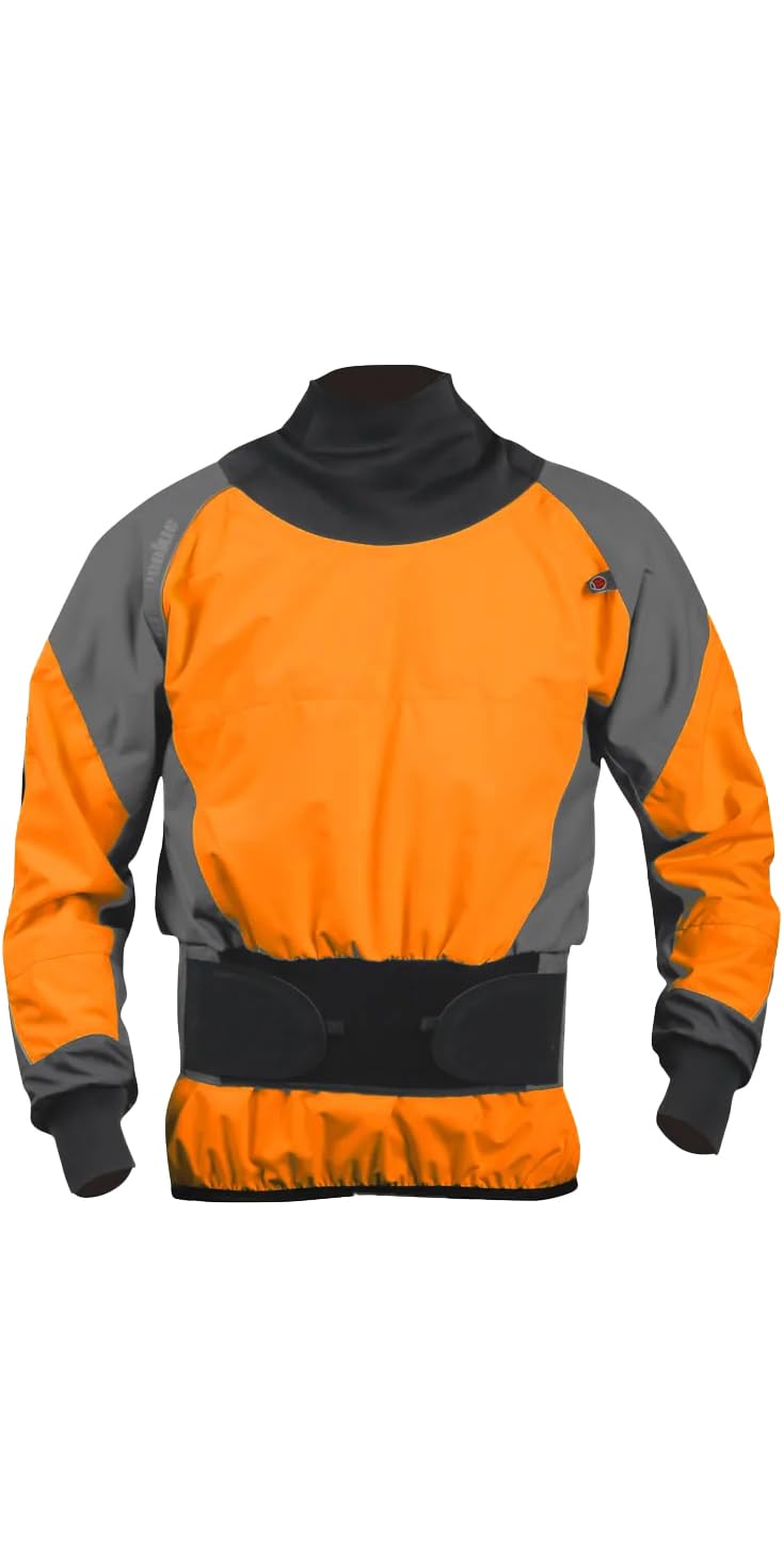 Nookie Rush Jacket Whitewater Kayaking Cag Orange/Grey [XXL]