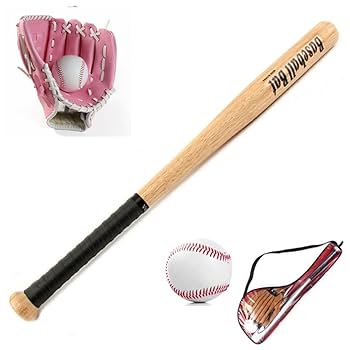 Amazon | 野球バット ベースボール 野球練習セット 野球バット+