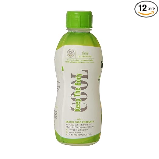 Tender Coco 100% Natural Tender Coconut Water, 250ml (Pack of 12)