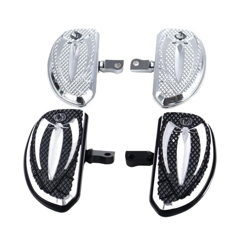 Repose-pieds pilote accessoires pour motos arrière compatibles Night Train 1999-2009 - 3