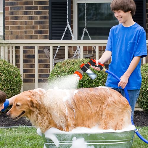 Upgrade Pup Jet Dog Wash 8 in 1 Dog Wash Hose Attachment with Soap Box Multifunctional Portable Dog Wash Sprayer Dog Bathing Supplies Dog Shower Attachment for Indoor Outdoor Pet Shower Cucciolini Doodles Upgrade pup jet dog wash 8 in 1 dog wash hose attachment with soap box multifunctional portable dog wash sprayer dog bathing supplies dog shower attachment for indoor outdoor pet shower cucciolini doodles