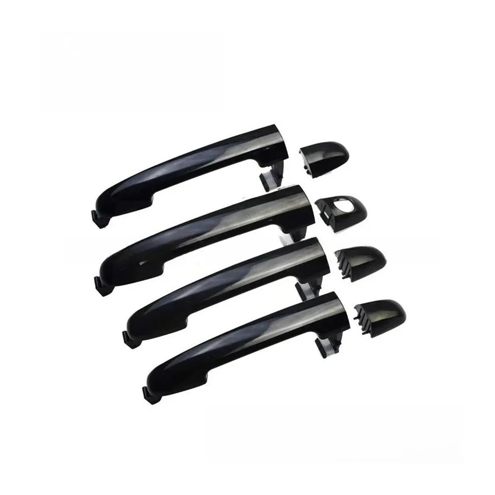 Nokrgqw Black Left Handle Passenger For Hyundai For Sonata 2004 2005 2006 2007 2008 2009 2010 Outside Exterior Door Handle Front Rear Left Right 826513K000