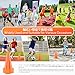 BiAnYC 12.5 Inch（32CM） Plastic Sport Training Traffic Cones Set of 10 (Orange)