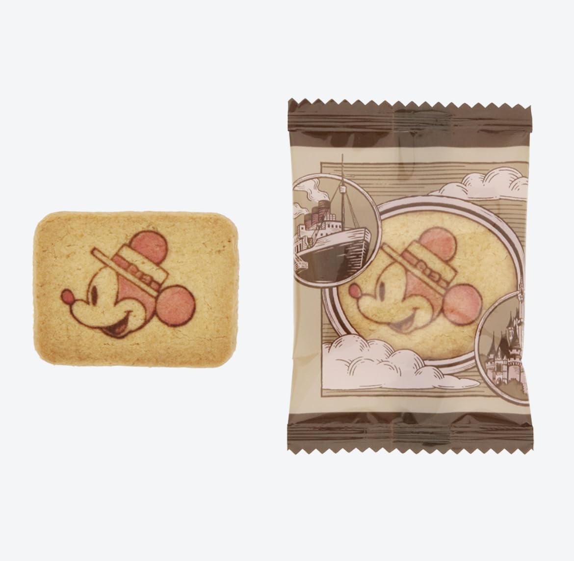 Amazon.co.jp: ディズニー ミッキー＆ミニー 缶入り クッキー 個包装