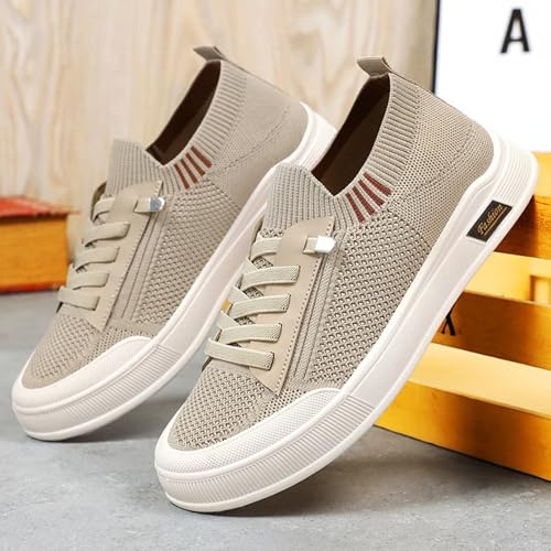 BNR Unisex Sock Sneakers Flat Shoes Barefoot Speed-Lace Pull-on Lightweight Casual Breathable Comfortable3