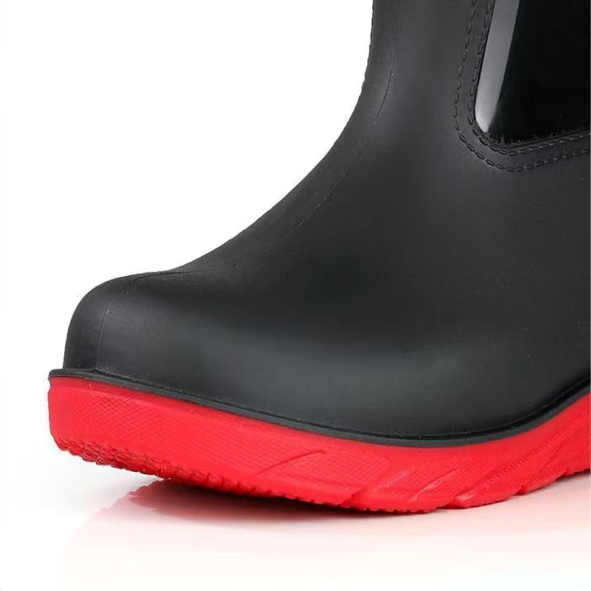 Garden Boots For Outdoor Men's Thickened Rain Boots Construction Site Mid Length Anti Slip Water Footwear Work