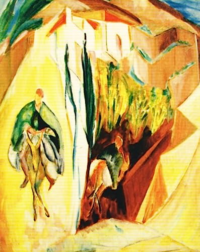 Impression sur toile Reiter in Spanien Alma Del Banco affiche de collection 60x90cm