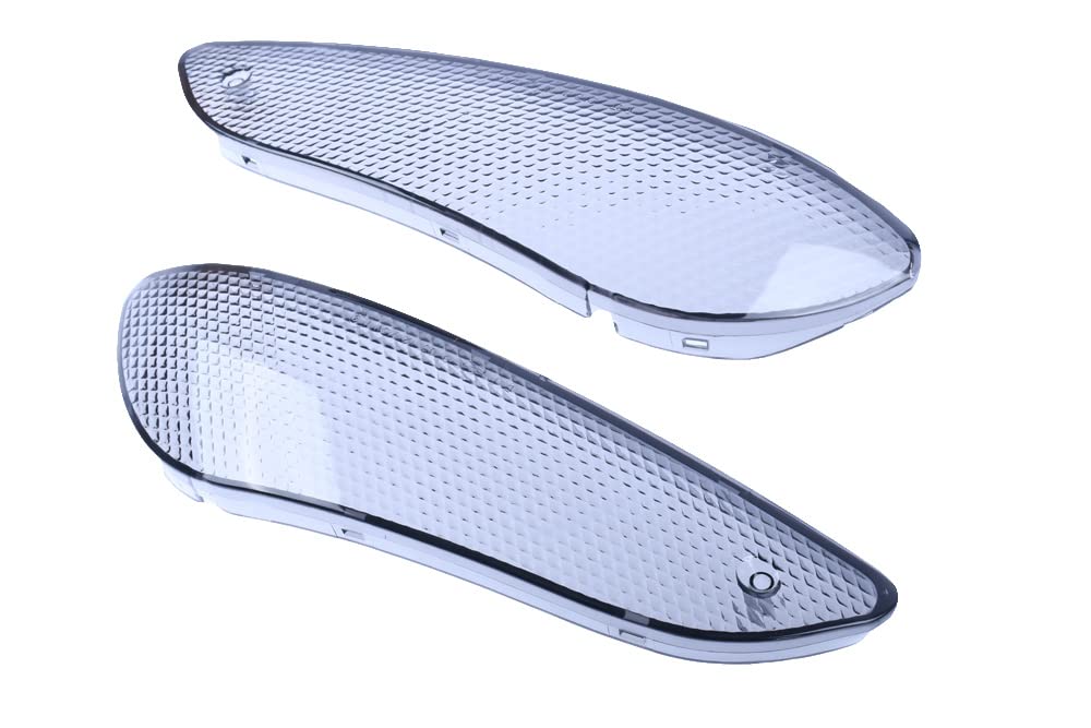 aVDB-moto Coppia Vetro Frecce Anteriore compatibile con BMW K1200LT K1200 LT 2004-2009, K1200LT K1200 LT 1999-2003 (Fumè)
