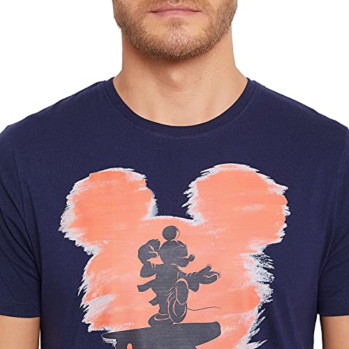 Image of Men's Regular Fit Round Neck Short Sleeves Knitted T-Shirt