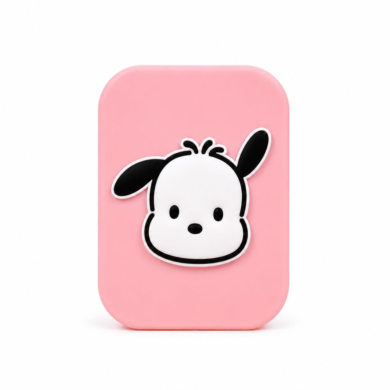 Cartoon 2-in-1 Pocket Mirror with Comb Portable Folding Makeup Mirror with Built-in Comb Cute Compact Travel Mirror for Women Girls Kids Mini Vanity Grooming Mirror (Pink Dog)-image-8