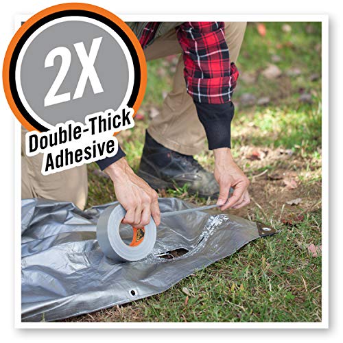 Gorilla Silver Duct Tape, 1.88" X 12 Yd, Silver, (Pack Of 1) #TOP2