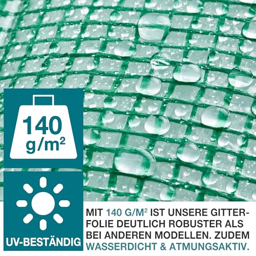 Outsunny Folien Gewächshaus Treibhaus Tomatenhaus Pflanzenhaus Frühbeet 4 Regalfächer Transparent 70 x 50 x 160 cm 2 Outsunny Folien Gewächshaus Treibhaus Tomatenhaus Pflanzenhaus Frühbeet 4 Regalfächer Transparent 70 x 50 x 160 cm – Bild 2