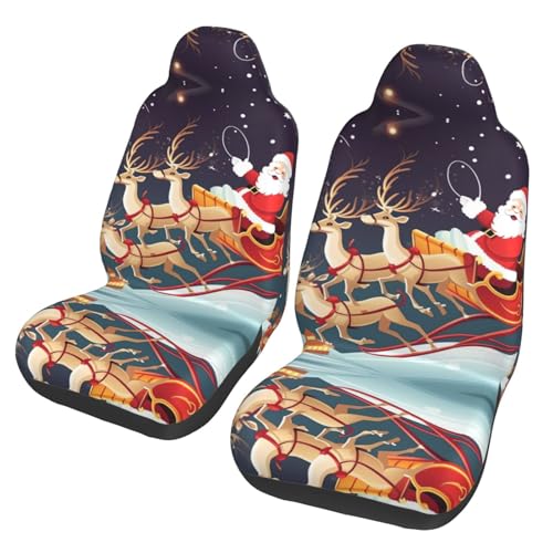 Housses de coussin de siège auto Noël imperméables pour protéger vos trajets en famille