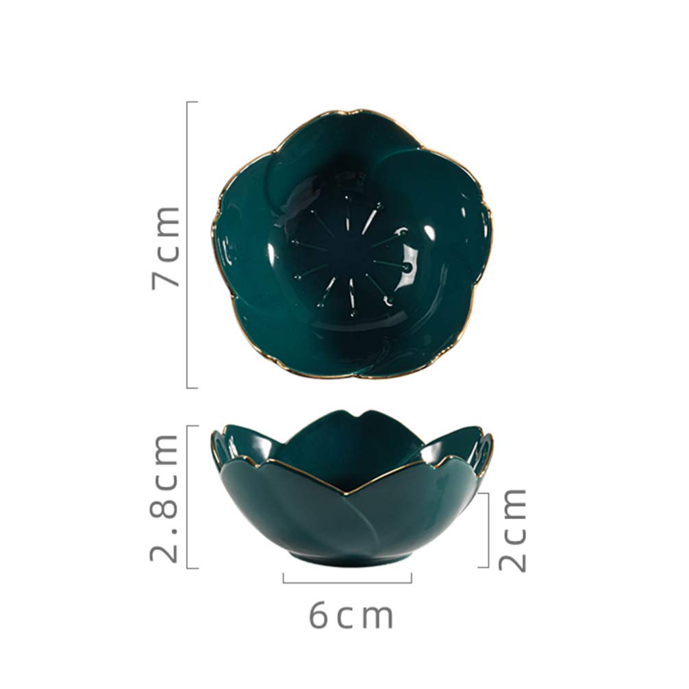 4 Pièces Mini Soucoupes Panda En Céramique - Bols à Sauce, Sel Et Vinaigre Mignons