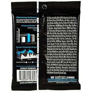 Ernie Ball Extra Slinky Cobalt Cordes pour guitare électrique, calibre 8-38 - Les Beatles, Paul McCartney, John Lennon, RIngo Starr, George Harrison Ernie Ball Extra Slinky Cobalt Cordes pour guitare électrique, calibre 8-38 – Image 3