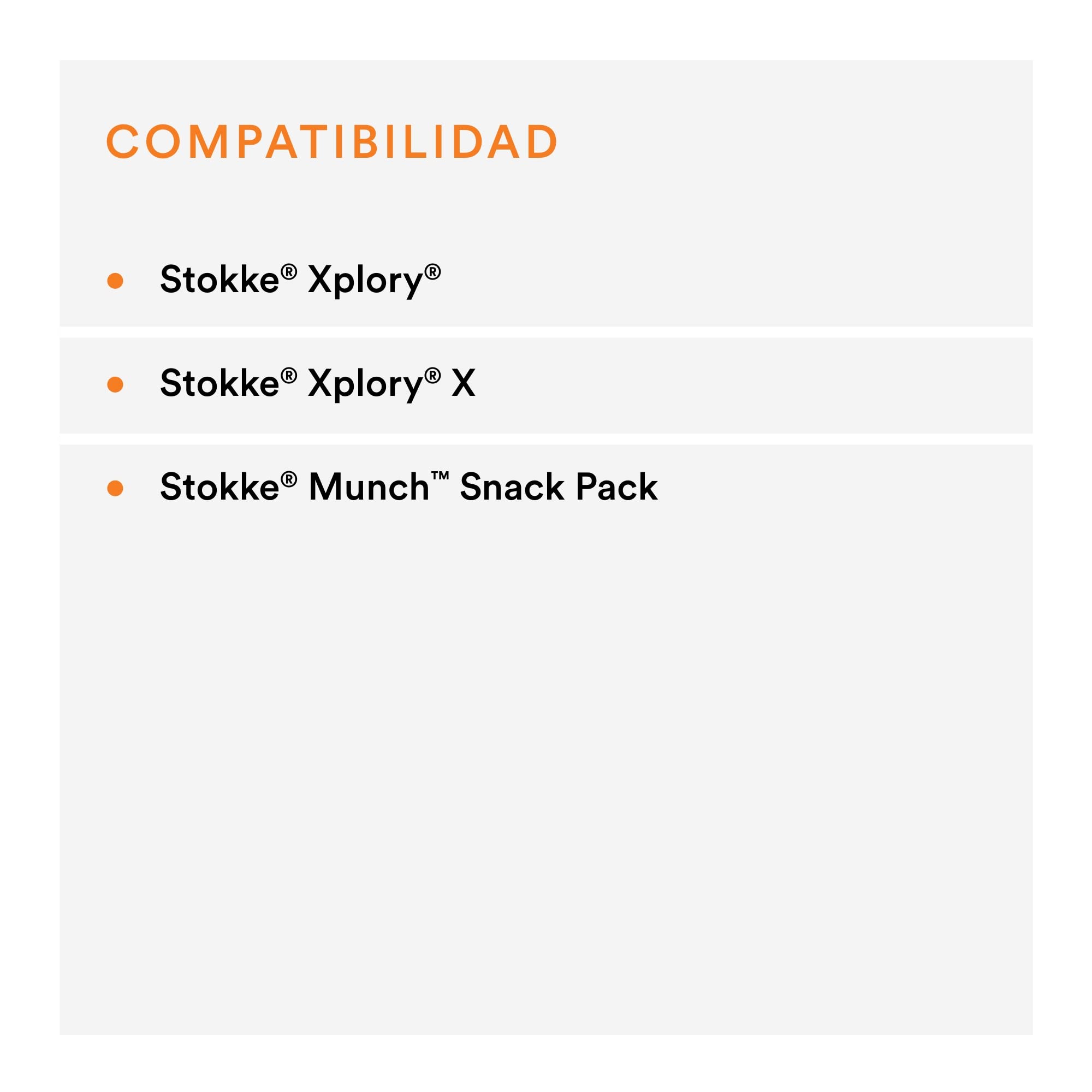 Bandeja de Alimentos Stokke Stroller, Negro - Mantiene los Vasos, la Comida y los Juguetes a Mano para el niño - Fácil de Sujetar, Quitar y Limpiar - Compatible con Cochecitos Stokke Xplory y Trailz