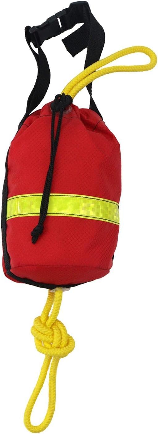 Rope Throw Bag,Safety Throw Bags,Water Rescue Throw Bag,Floating Throw Bag,for Swimming Water Sports (21M)