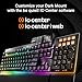 be quiet! Dark Mount Mechanical Keyboard | Tactile | Hot-Swappable Lubricated Silent Switches | Detachable Numpad and Media Dock | Programmable ARGB Keys | Quality PBT Double Shot Keycaps | BT002US