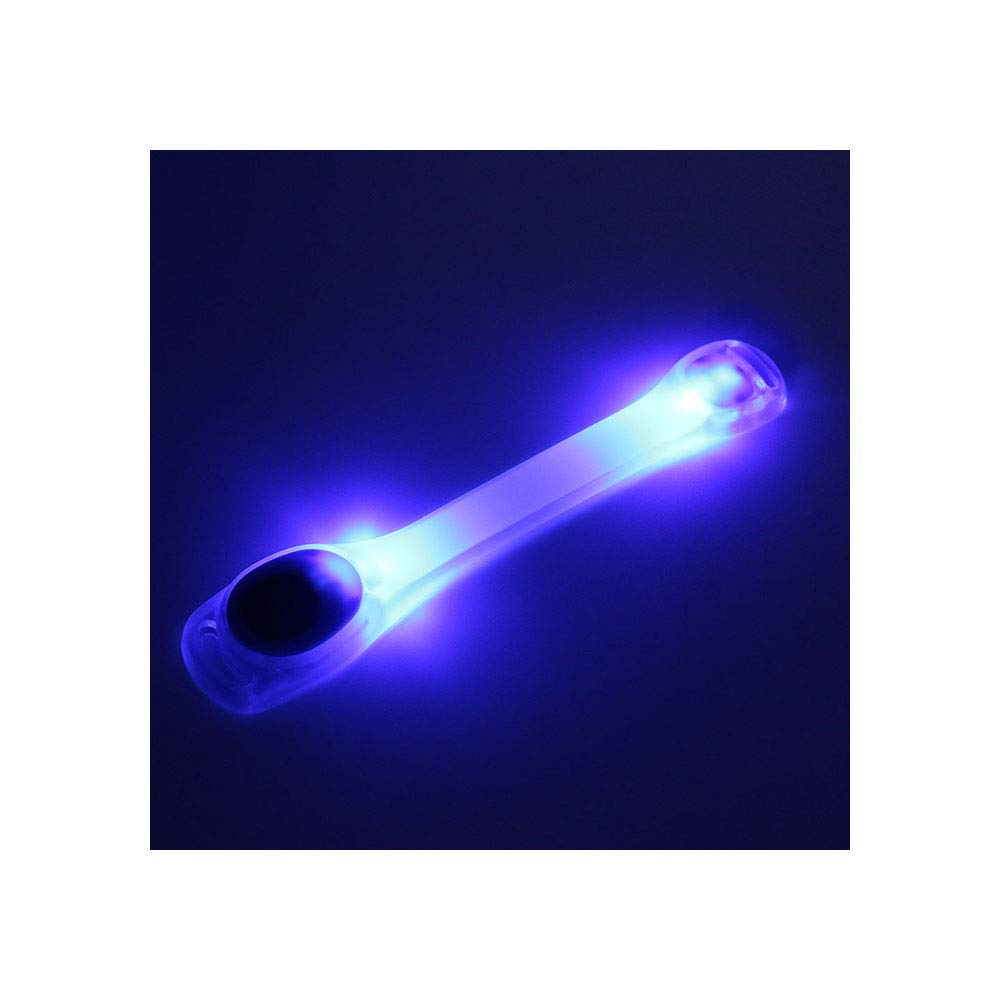 2 Fascia Braccio Con Luce Led Di Sicurezza Notte Notturna Per Corsa - Foto 3