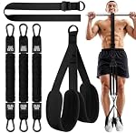 Pull Up Assistance Bands, Heavy Duty Resistance Band for Pull Up Bar, Pull Up Assist Band, Adjustable Weight/Size with Fabric Feet/Knee Rest, Bands for Pull Up Assist for Strength Training, Home Gym