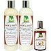 Fountain Mighty Roots Pimento JBCO 4 Fl Oz with Shampoo and Conditioner 13 Fl Oz Receding Hairline Combo