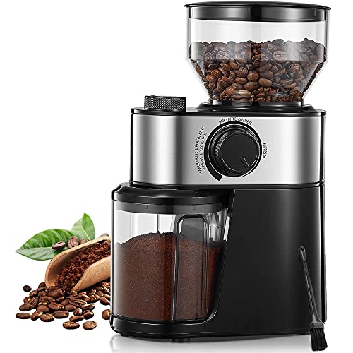 Comparison: Best Grinder French Press 10 Electric Burr Coffee Grinder, FOHERE Coffee Bean Grinder with 18 Precise Grind Settings, 2-14 Cup for Drip, Percolator, French Press, Espresso and Turkish Electric Coffee Makers, Black
