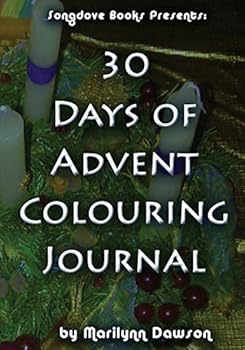 Diary 30 Days of Advent Colouring Journal Book