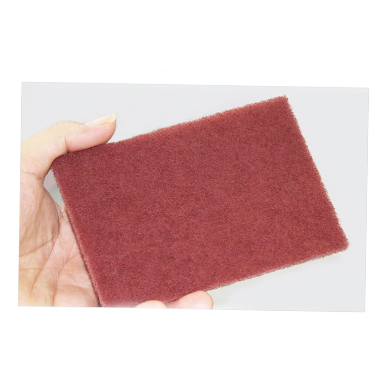 5 Tampons à Récurer En Nylon Pour Plaques De Cuisson - Anti-rayures, Lavables, Pour Four, Gril, Hottes - 12