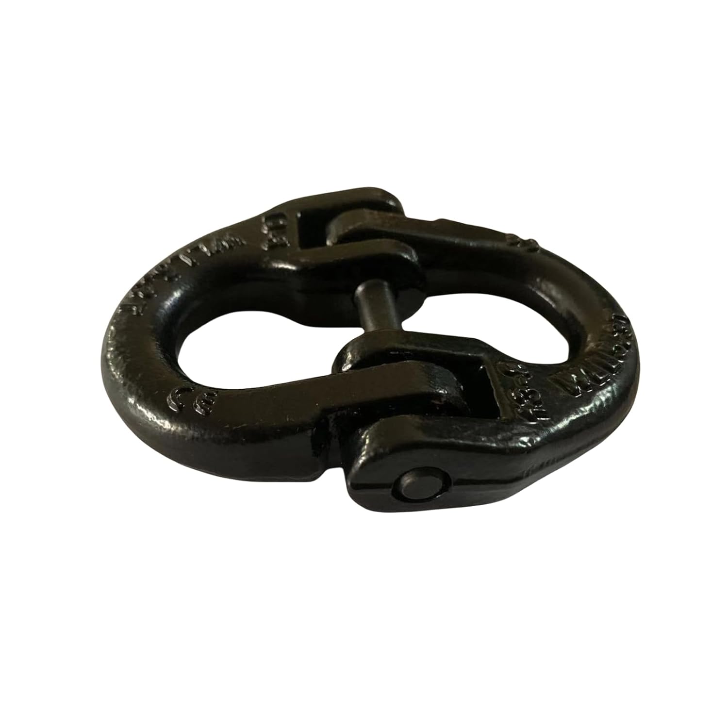 1/2" Trailer Safety Chain Connector Link Tow Hitch Chain Connecting Hammerlock Coupling Link Towing Lifting Trucks Accessories 4pack G80 Alloy Steel 12,000 lbs Working Load Limit Black