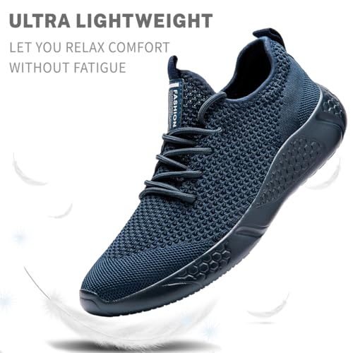 Image of Men's Running Shoes Slip On Walking Comfortable Tennis Breathable Non Slip Athletic Gym Workout Cross Training Fashion Sneakers
